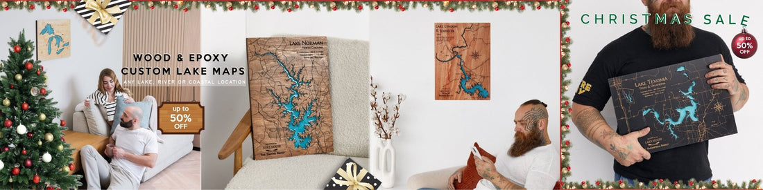 Custom Lake Maps: A Unique Gift for Lake House Owners