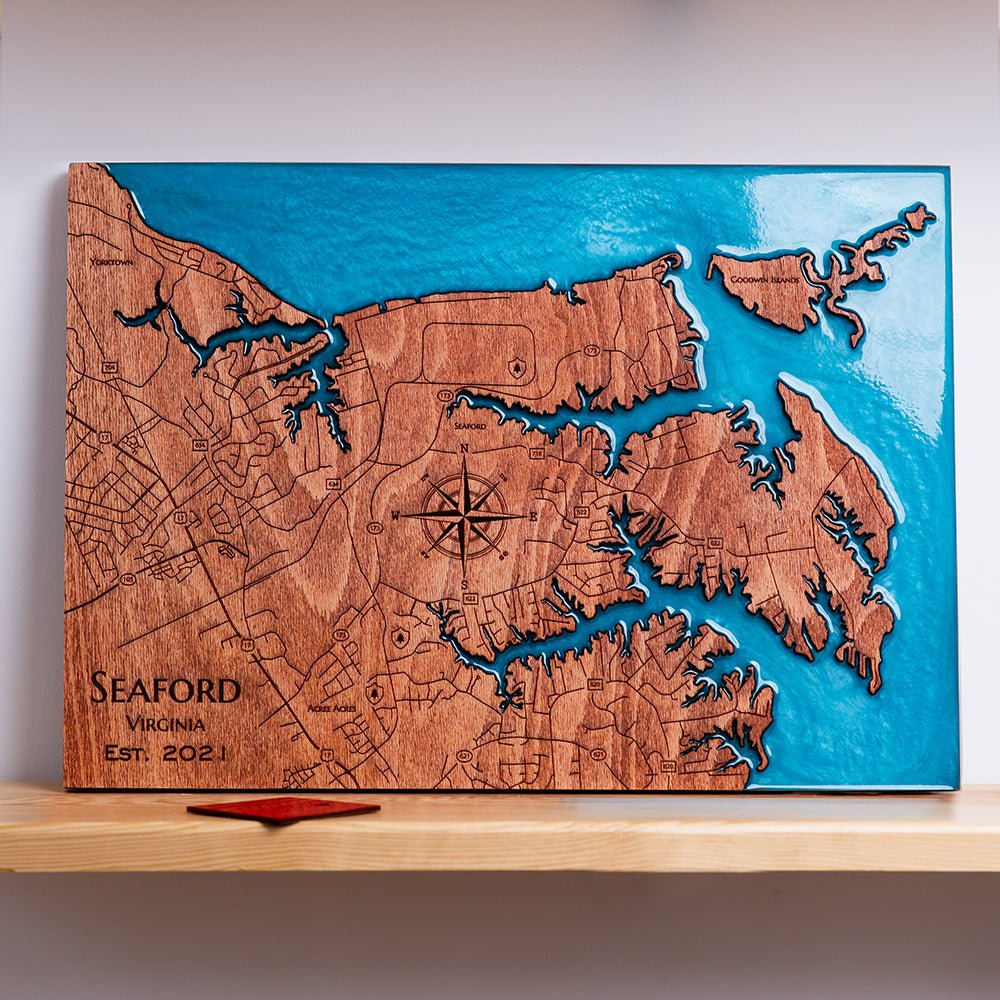 Custom Lake Maps: A Unique Gift for Lake House Owners