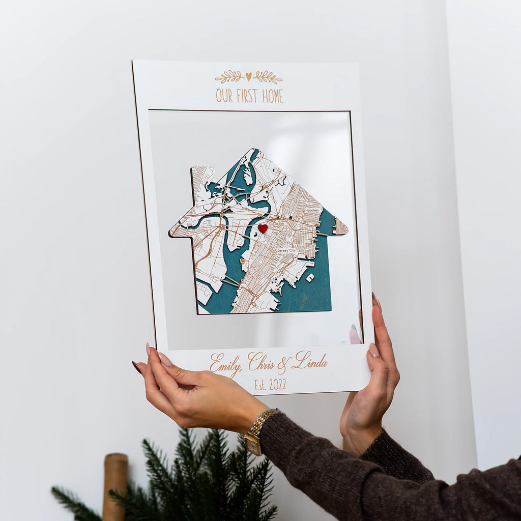 Mappa Della Posizione Del Coinvolgimento Del Cerchio Di Legno 3D