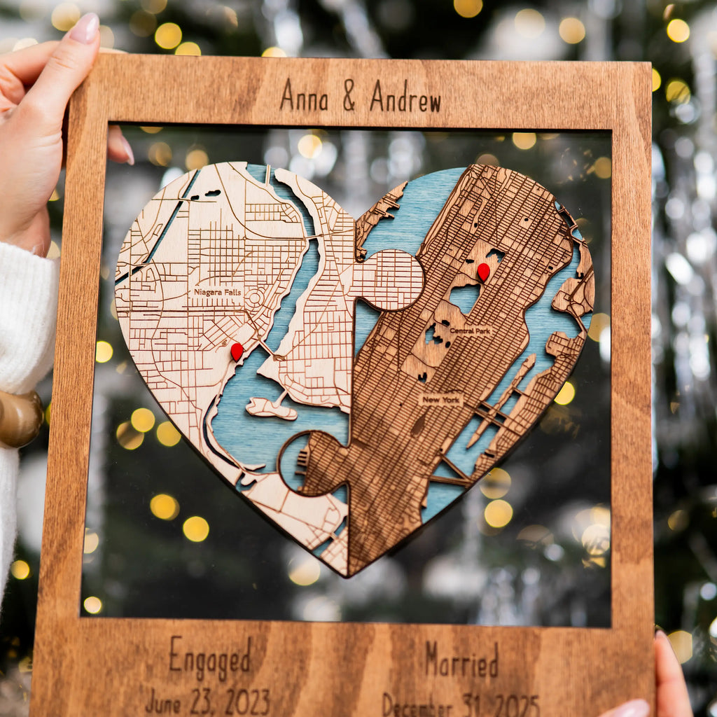 Carte De Localisation De L'Engagement Du Cercle En Bois 3D