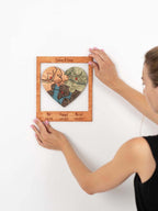 Personalized Map of Our Love Story: Met, Engaged, Married Locations