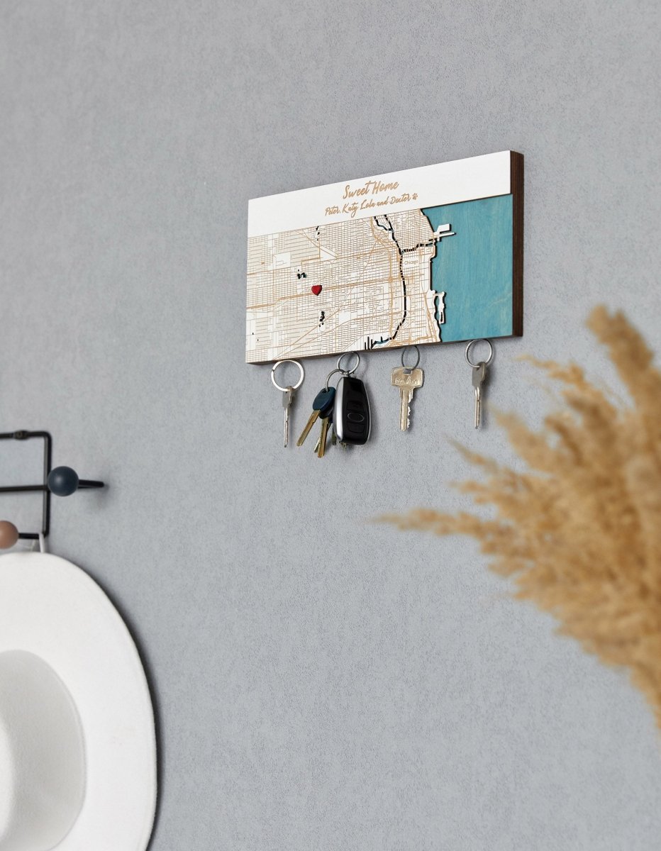 Carte De Localisation De L'Engagement Du Cercle En Bois 3D