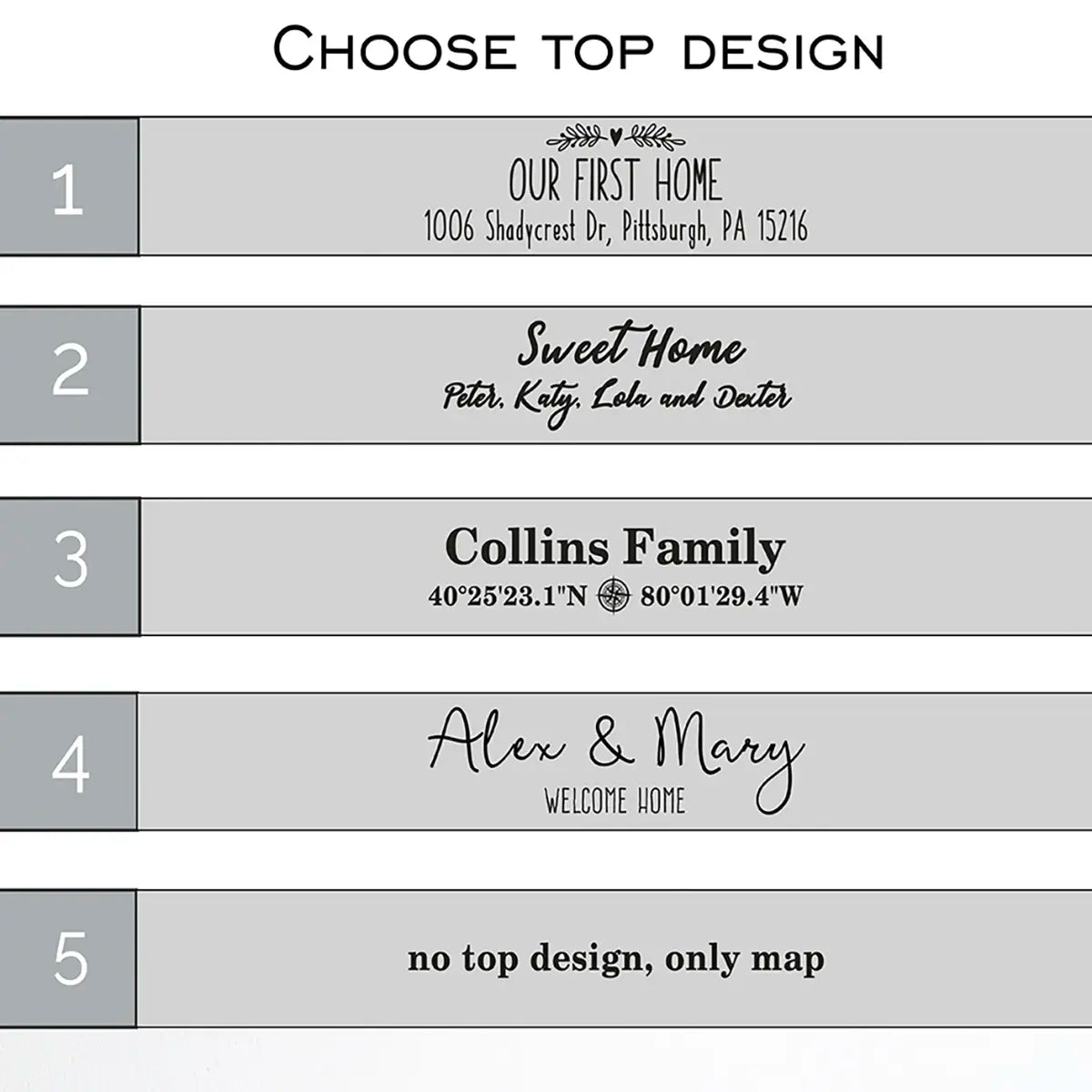 Personalized city map key holder with shelf and hooks, wooden wall organizer with engraved map and family address