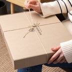 Gift ready packaging of a personalized 3D wooden map