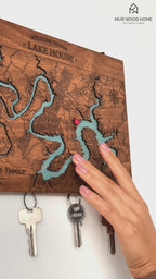 Video Lake house keyholders