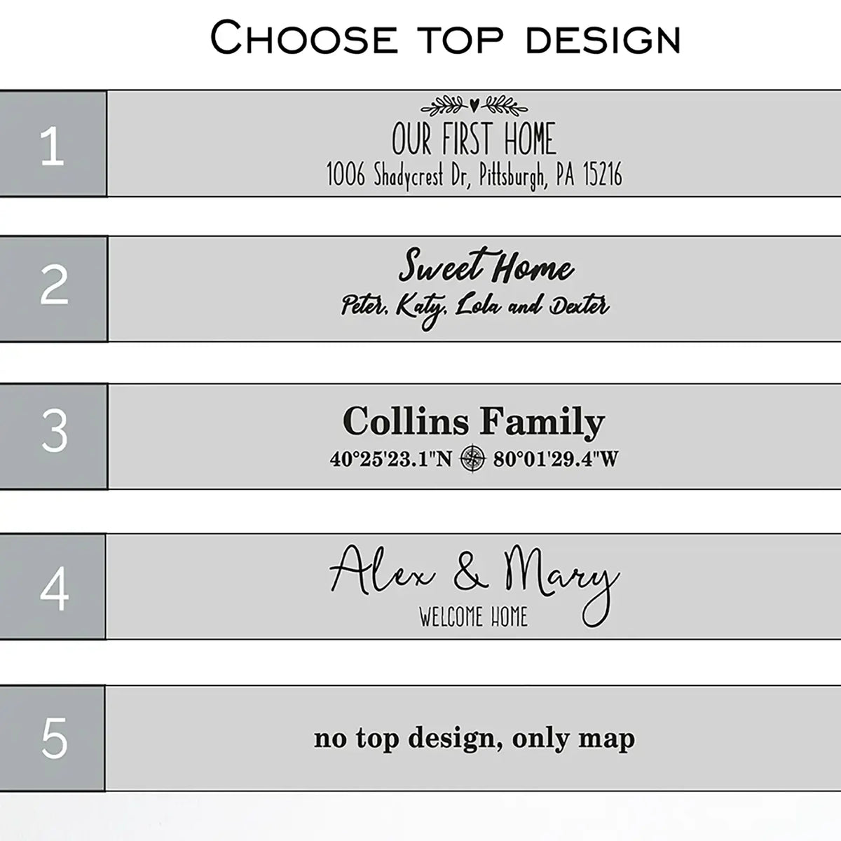 Top design options for personalized wooden key holder for wall with custom text styles